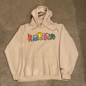 Keith Haring hoodie in size XL. Unisex hoodie.